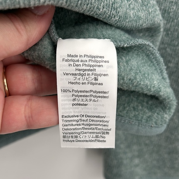 J. Crew Mercantile Half-Zip‎ Sweater Fleece Men's Medium J8349 - Picture 6 of 7